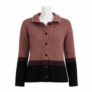 Size M Vintage Haggar 100% Wool Purple Blazer Jacket